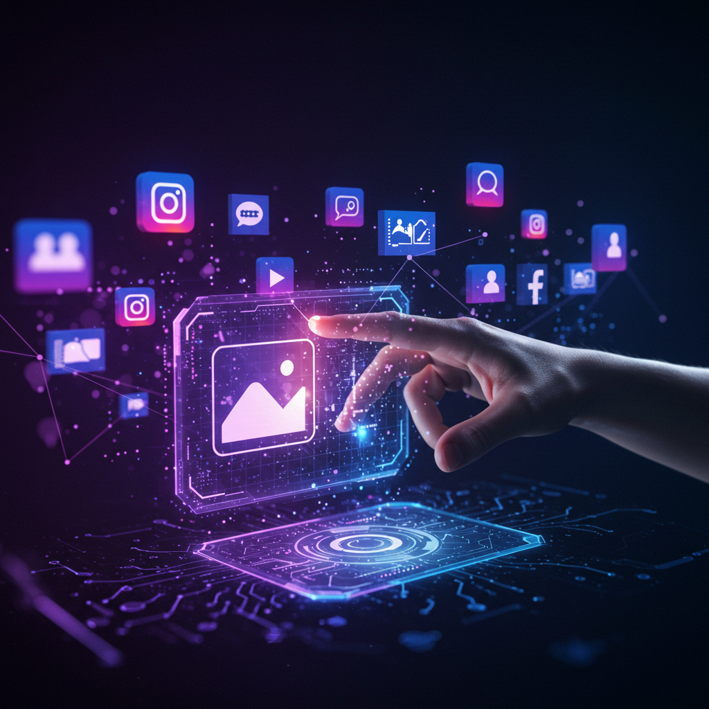 Manejo de redes sociales y generación de contenido con IA